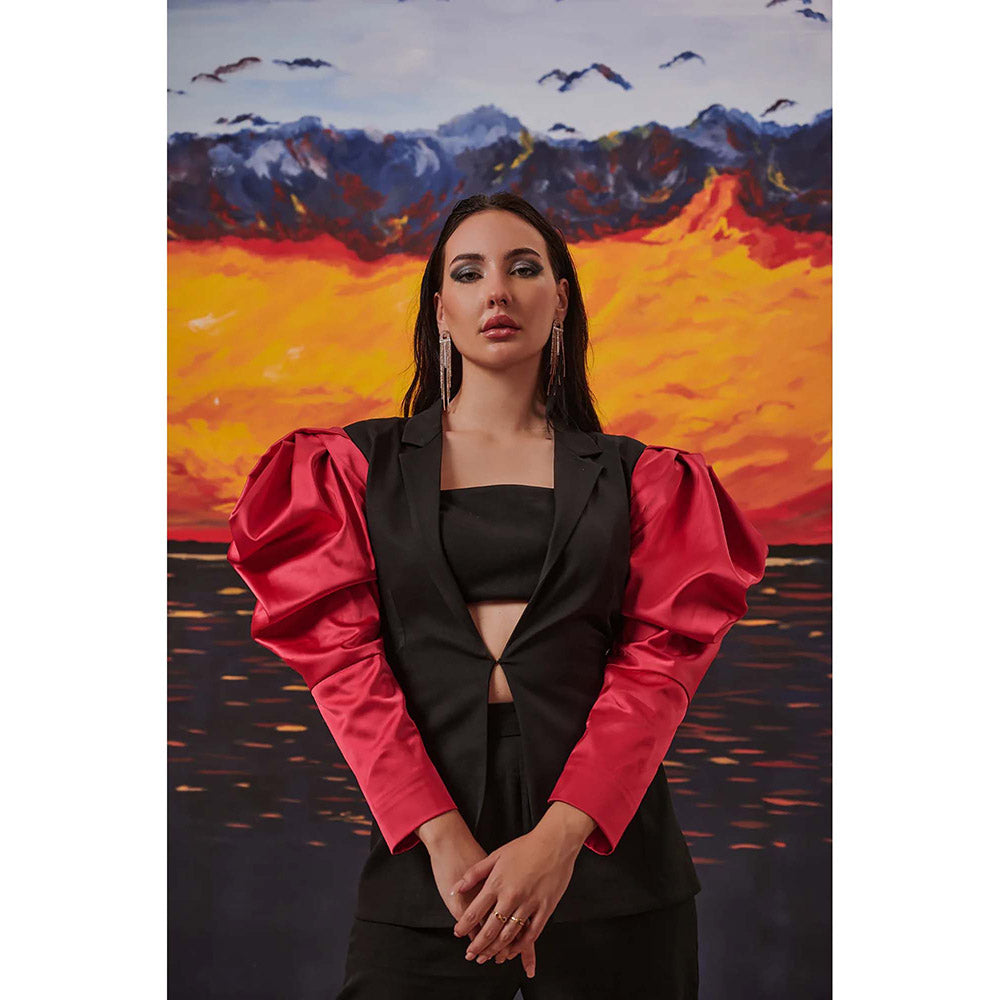 Kayjay by Kritika Jain Rose Co-Ord (Set of 3)