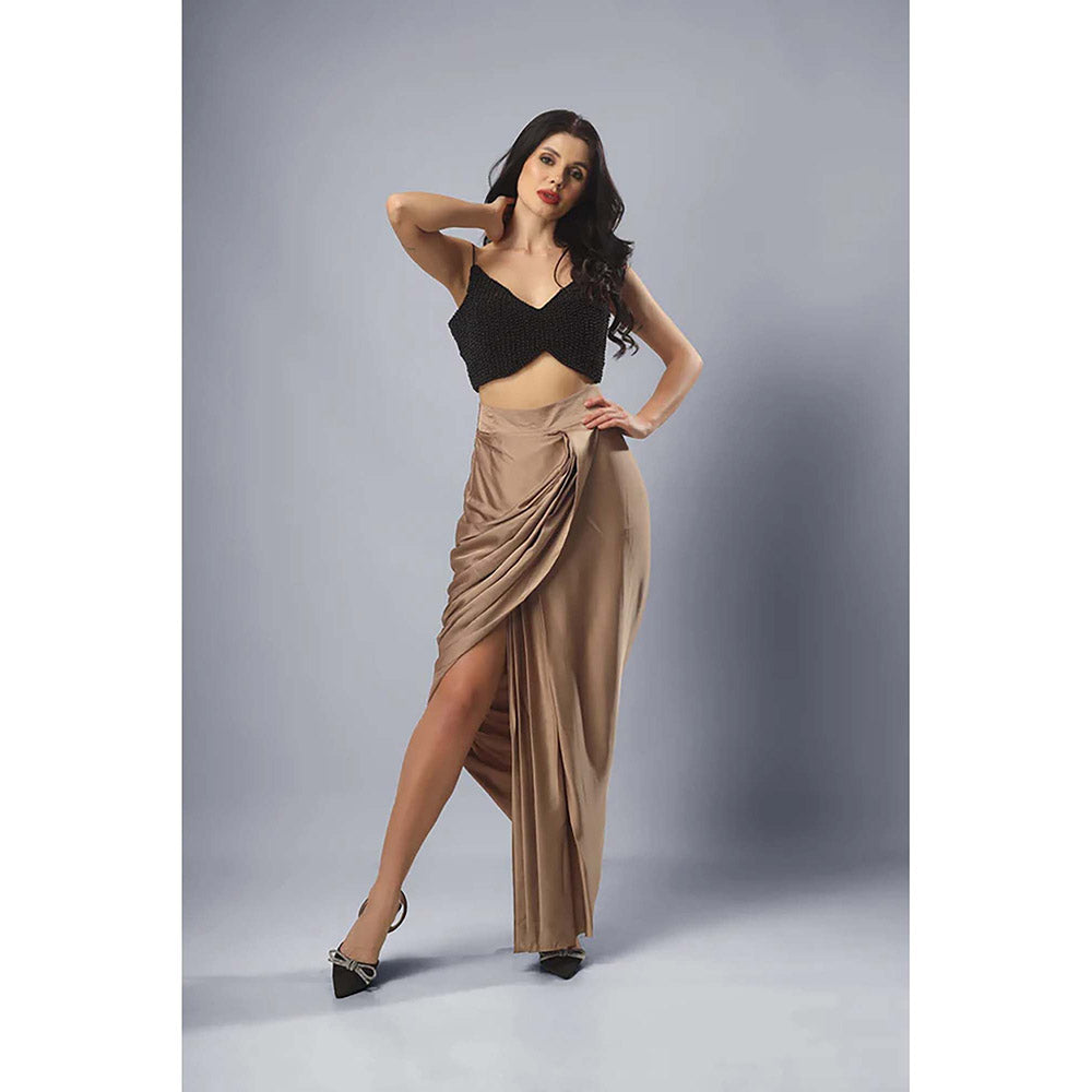 Kayjay by Kritika Jain Winer Bustier with Skirt (Set of 2)