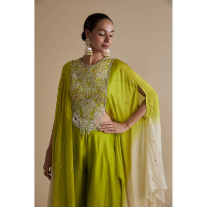 KEITH GOMES Bead Embroidered Cape for Women (Set of 2)
