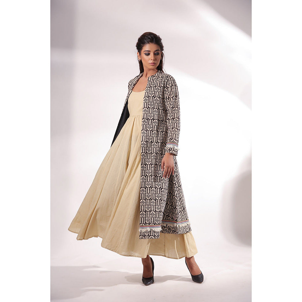 Keva Clothing Capri Maxi Dress with Cape (Set of 2)