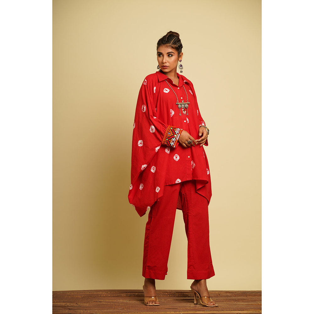 Keva Clothing Gauri Red Shirt
