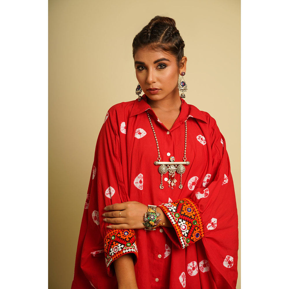 Keva Clothing Gauri Red Shirt