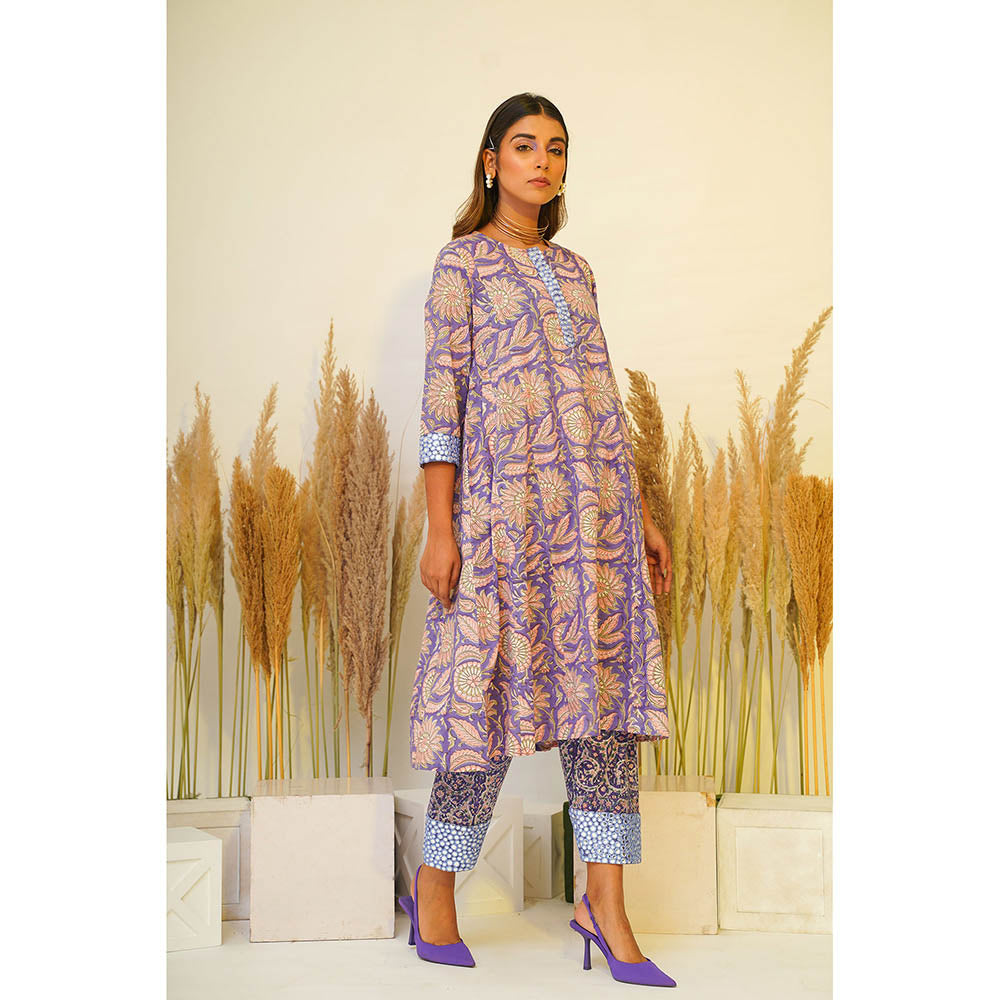 Keva Clothing Iris Kurta with Pants (Set of 2)