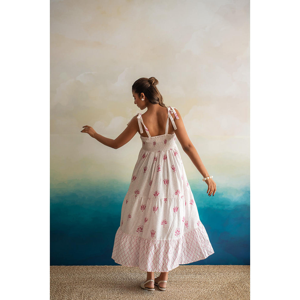 Keva Clothing Breeze - Strap Midi Dress