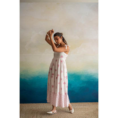Keva Clothing Breeze - Strap Midi Dress