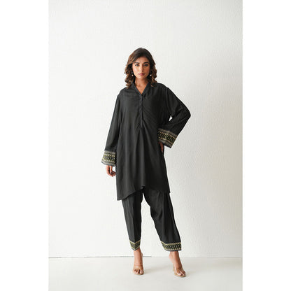 Keva Clothing Paloma Co-Ord - Black (Set of 2)