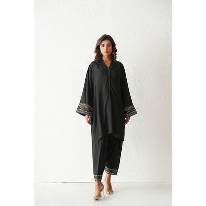 Keva Clothing Paloma Co-Ord - Black (Set of 2)