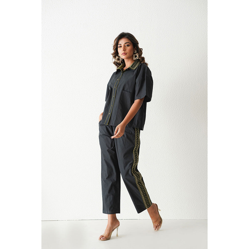 Keva Clothing Mimosa Co-Ord - Black (Set of 2)