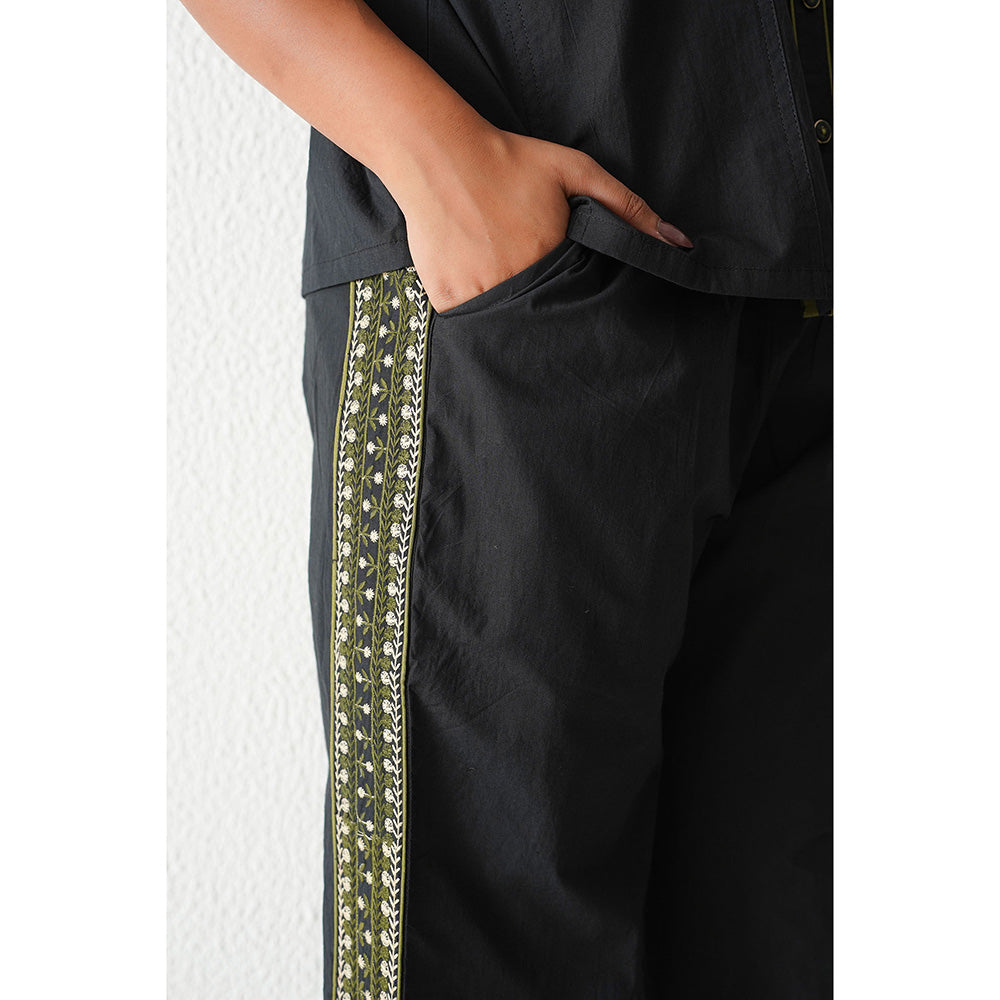 Keva Clothing Mimosa Co-Ord - Black (Set of 2)