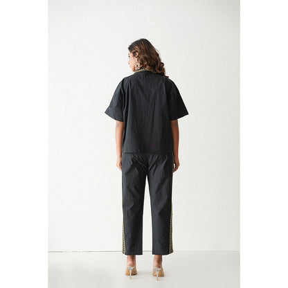 Keva Clothing Mimosa Co-Ord - Black (Set of 2)