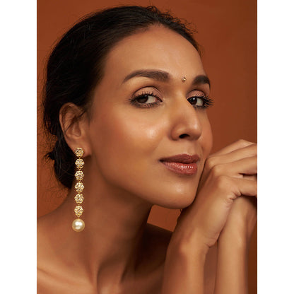 KIARA Sadaqat Earrings 22KT Gold Plated