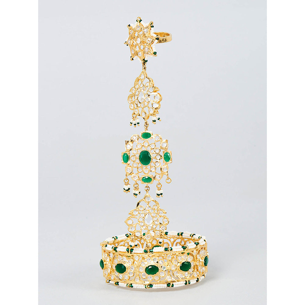 KIARA Tahira Haathphool 22KT Gold Plated