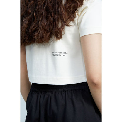Kilogram Love Frequency Cropped T-Shirt
