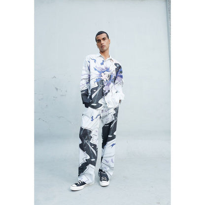 Kilogram Hypernova Shirt & Pant-Multi-Color (Set of 2)