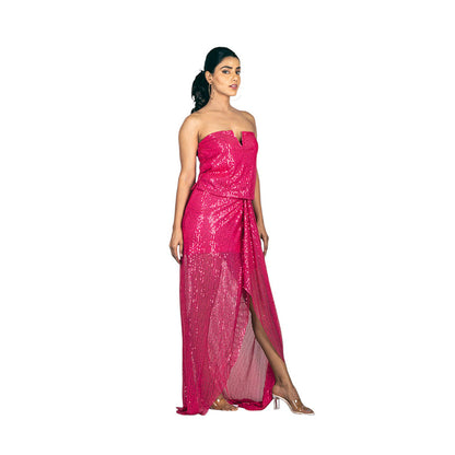 KIRAN GUPTA LABEL Evelyn Maxi Dress