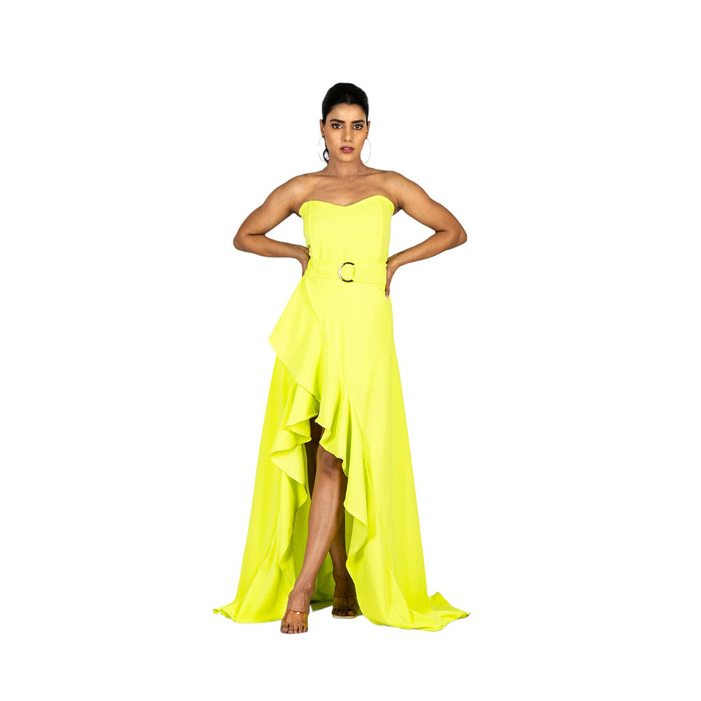 KIRAN GUPTA LABEL Jolie Dress with Belt (Set of 2)