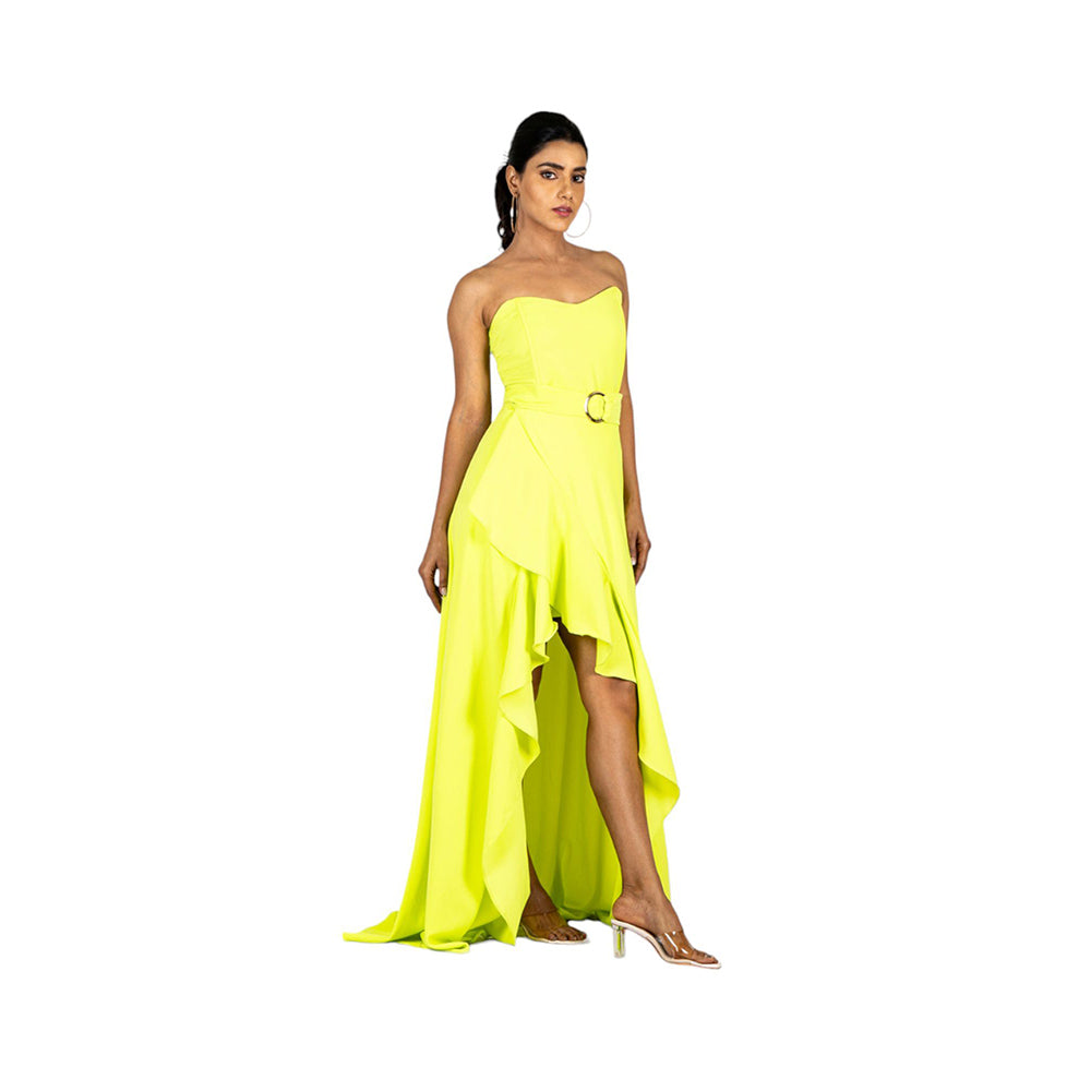 KIRAN GUPTA LABEL Jolie Dress with Belt (Set of 2)