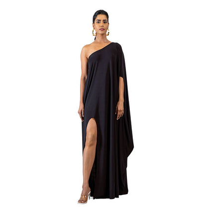 KIRAN GUPTA LABEL Mia Maxi Dress with Choker (Set of 2)