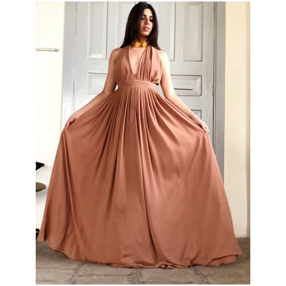 KIRAN GUPTA LABEL Audrey Dress with Belt (Set of 2)