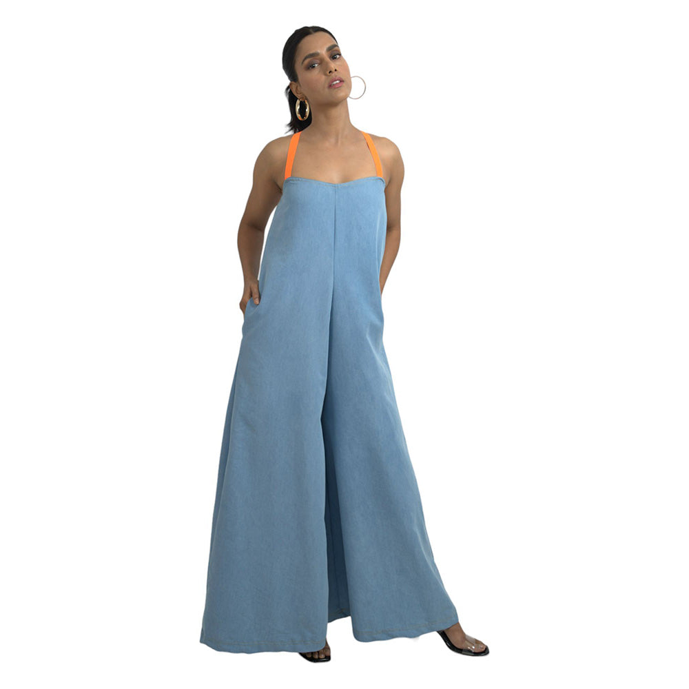 KIRAN GUPTA LABEL Berlin Jumpsuit with Multiple Straps (Set of 2)