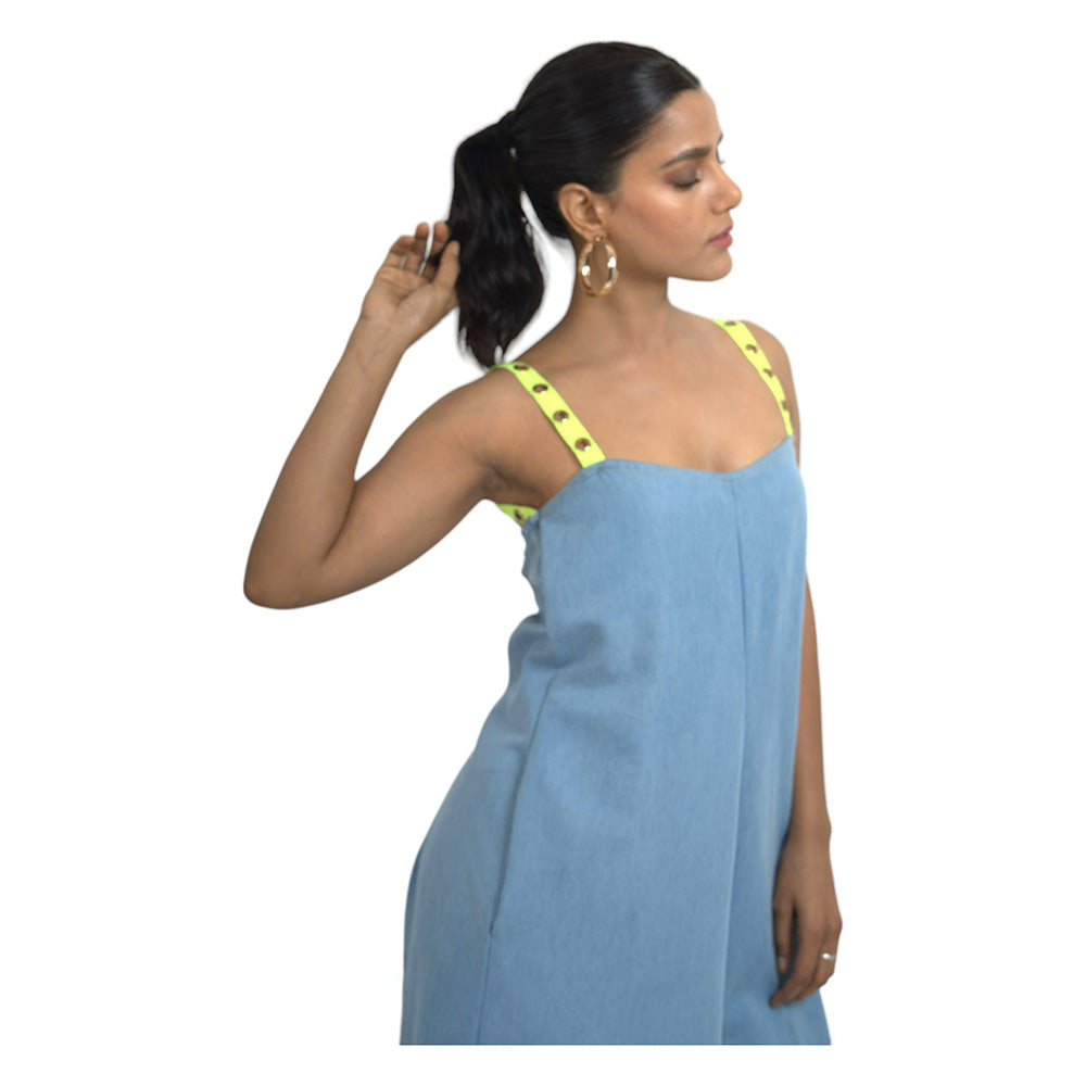 KIRAN GUPTA LABEL Berlin Jumpsuit with Multiple Straps (Set of 2)
