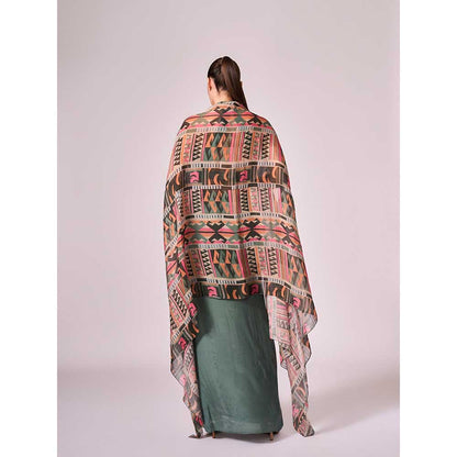 KOSWI Chalk Green Skirt