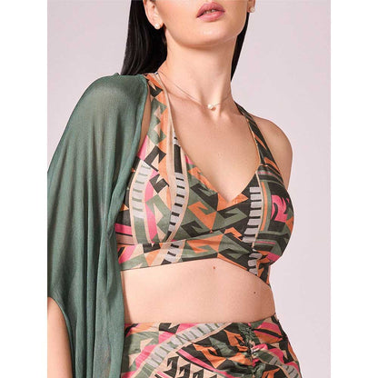 KOSWI Chalk Green Cape