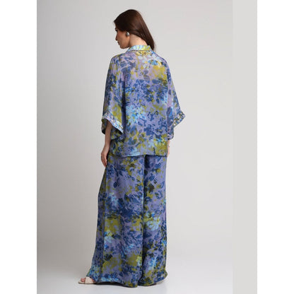 KOSWI Future Dusk Floral Print Pant