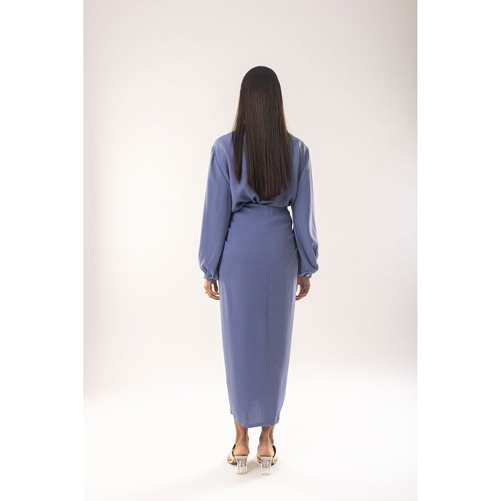 Kriti Bapna Blue Animal Motif Co-Ord (Set of 2)