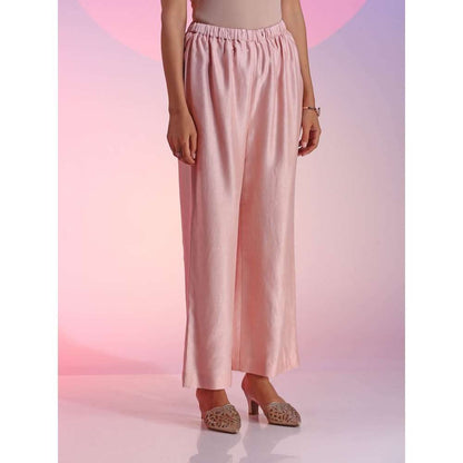 Kudi Pataka Designs Bella Sequin Pink Co-Ord (Set of 4)