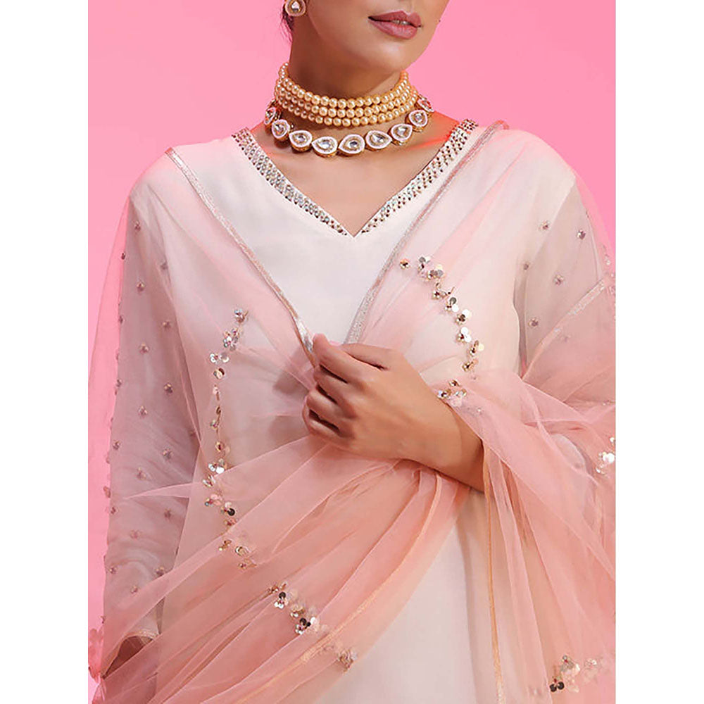 Kudi Pataka Designs Ayesha/Ip Kurta with Sharara and Dupatta