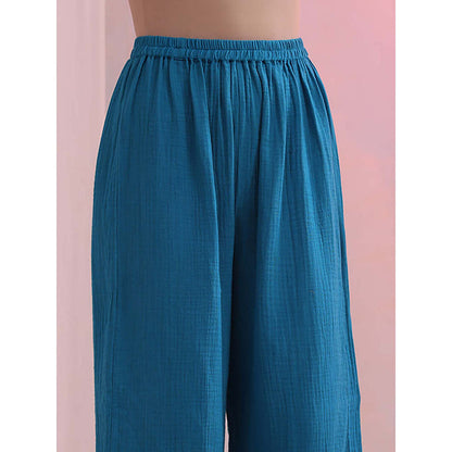 Kudi Pataka Designs Azure Kurta with Pant