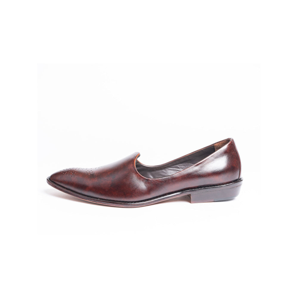 Kavith Sainaani Bordeaux Patina Juttis