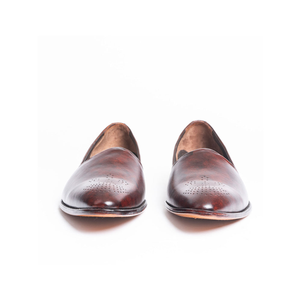 Kavith Sainaani Bordeaux Patina Juttis