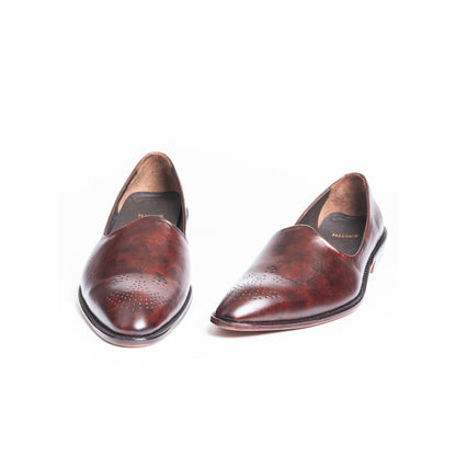 Kavith Sainaani Bordeaux Patina Juttis