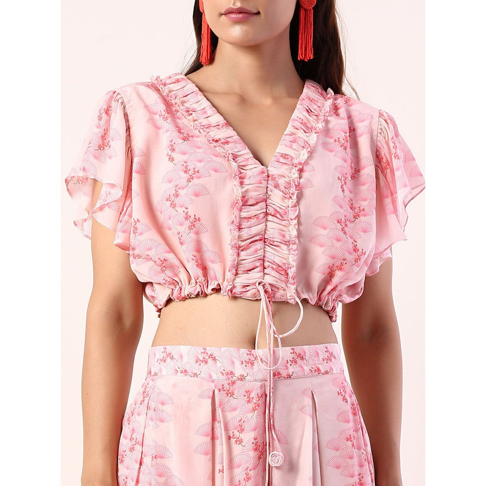 Label Nitika Baby Pink Co-Ord (Set of 2)