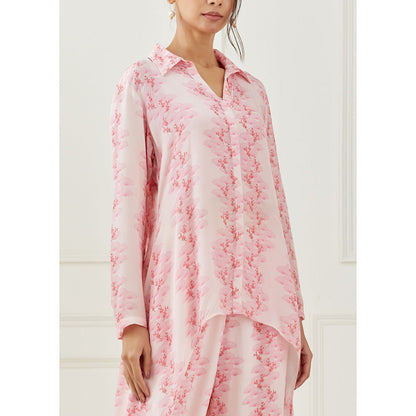 Label Nitika Baby Pink Co-Ord (Set of 2)