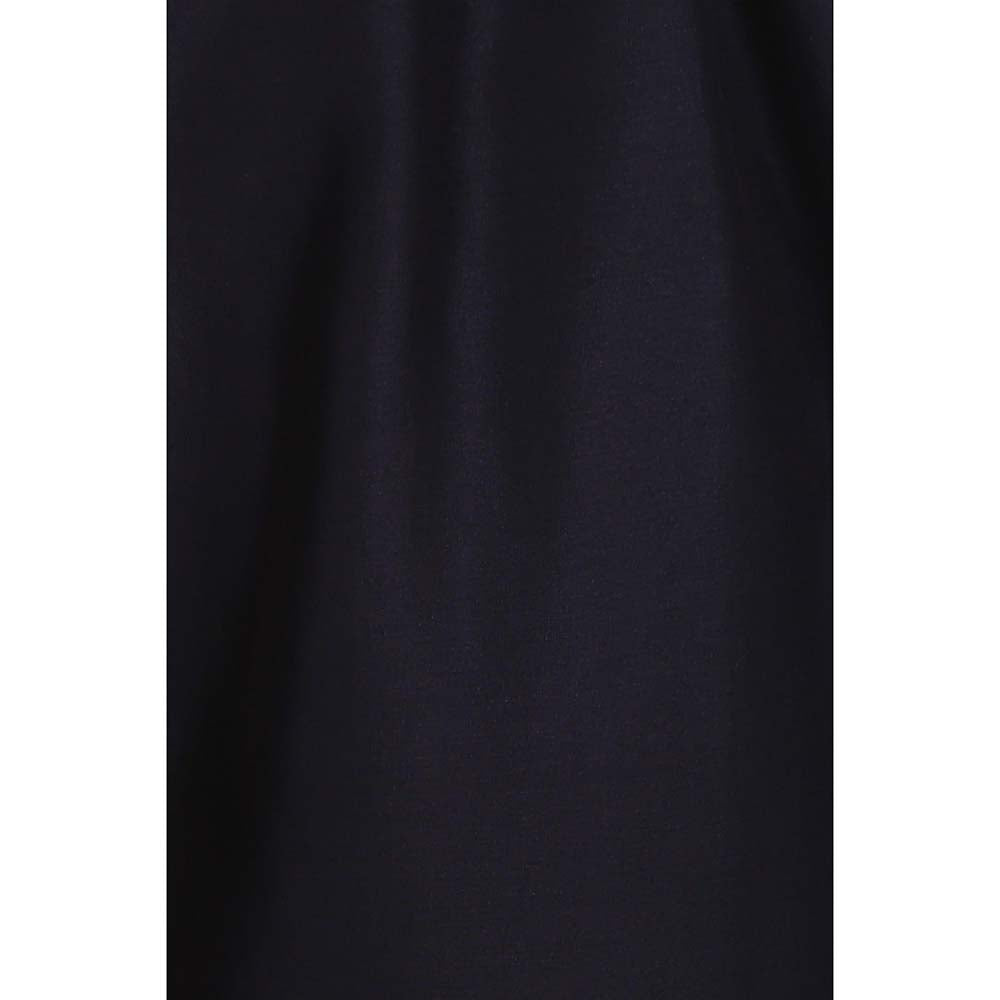 Label Earthen Women Navy Blue Embroidered Kurta with Pant & Dupatta (Set of 3)