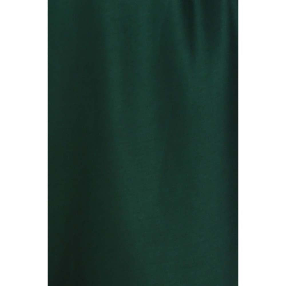 Label Earthen Women Green Embroidered Kurta with Pant & Dupatta (Set of 3)