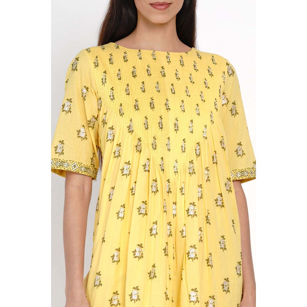 Label Earthen Zoobi Floral Midi Dress