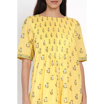Label Earthen Zoobi Floral Midi Dress