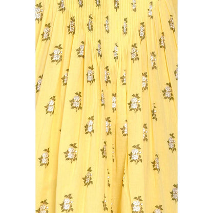 Label Earthen Zoobi Floral Midi Dress