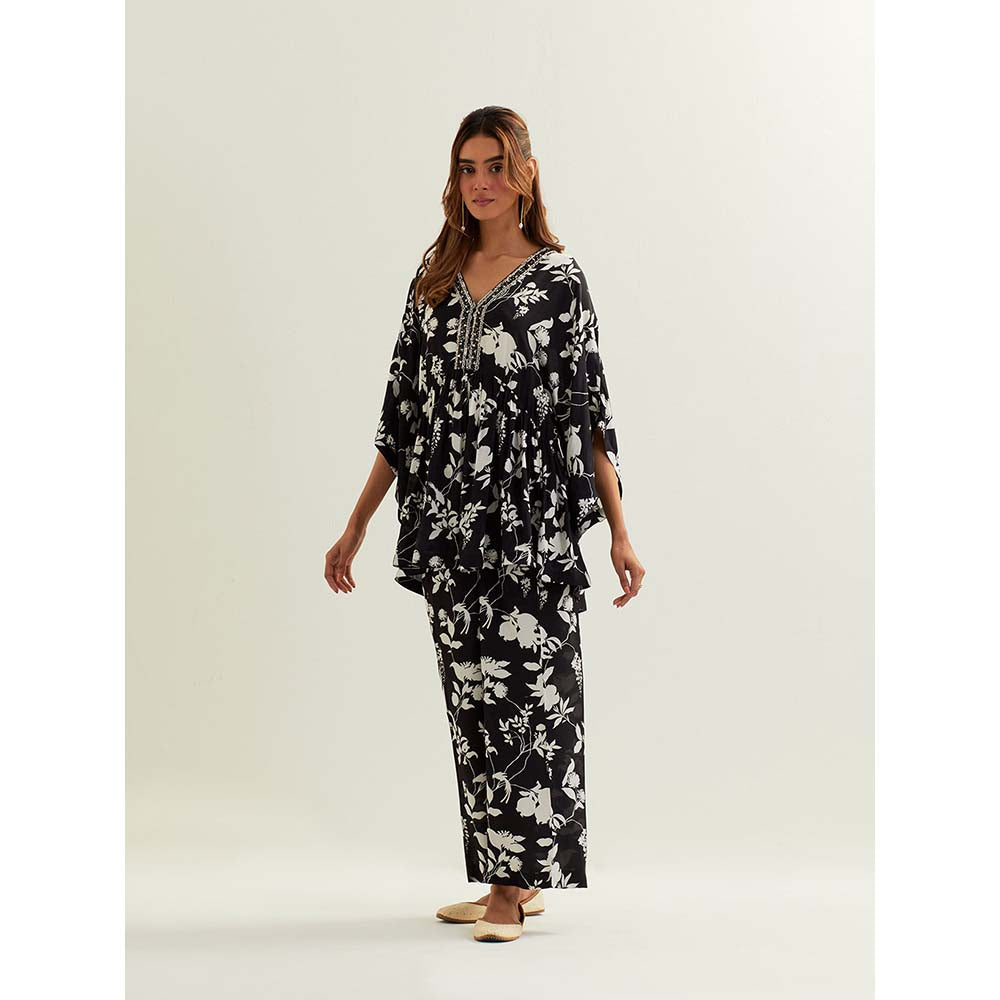 Label Earthen Black Bibha Co-Ord (Set of 2)