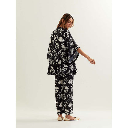 Label Earthen Black Bibha Co-Ord (Set of 2)