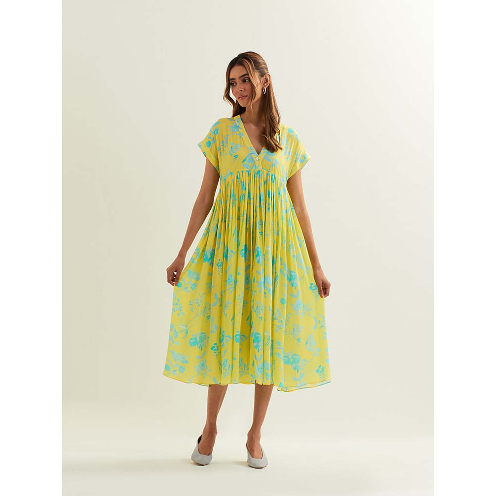 Label Earthen Green Ursa Dress