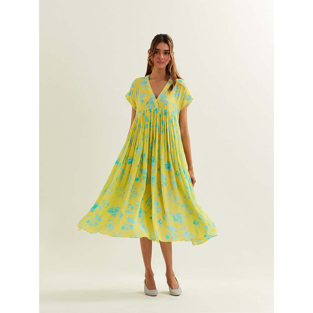 Label Earthen Green Ursa Dress