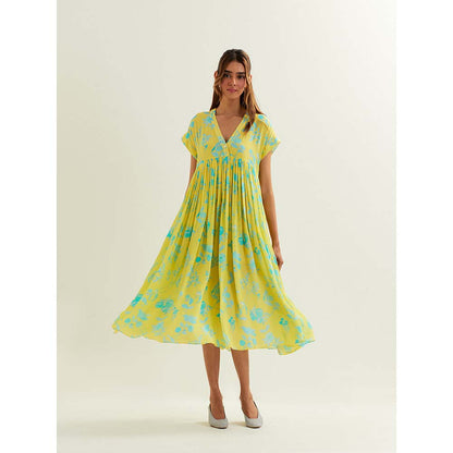 Label Earthen Green Ursa Dress
