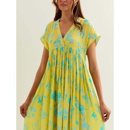 Label Earthen Green Ursa Dress