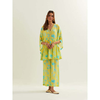Label Earthen Green Ebla Co-Ord (Set of 2)