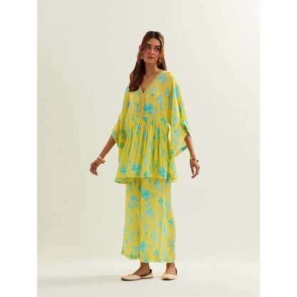 Label Earthen Green Ebla Co-Ord (Set of 2)